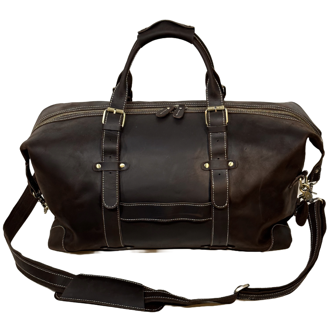 Duffel Bag Leather TOP OF SWEDEN