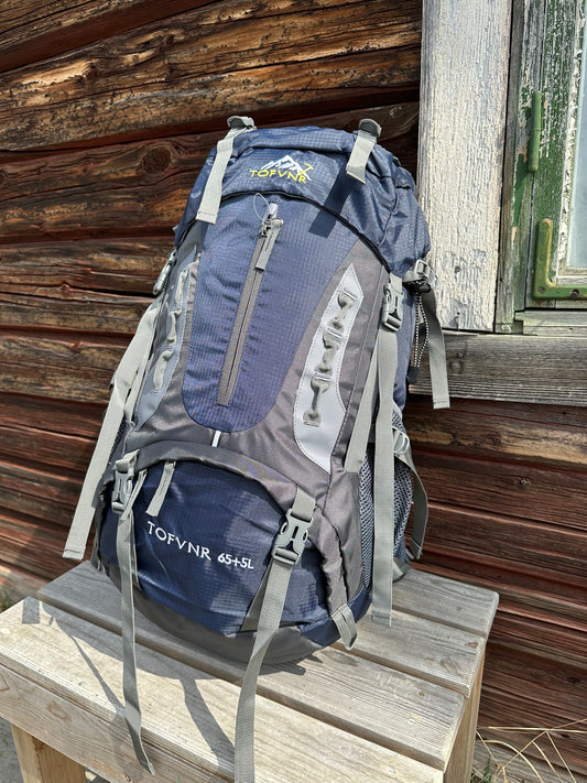 Hiking backpack Backpacker 65 liters DARK BLUE