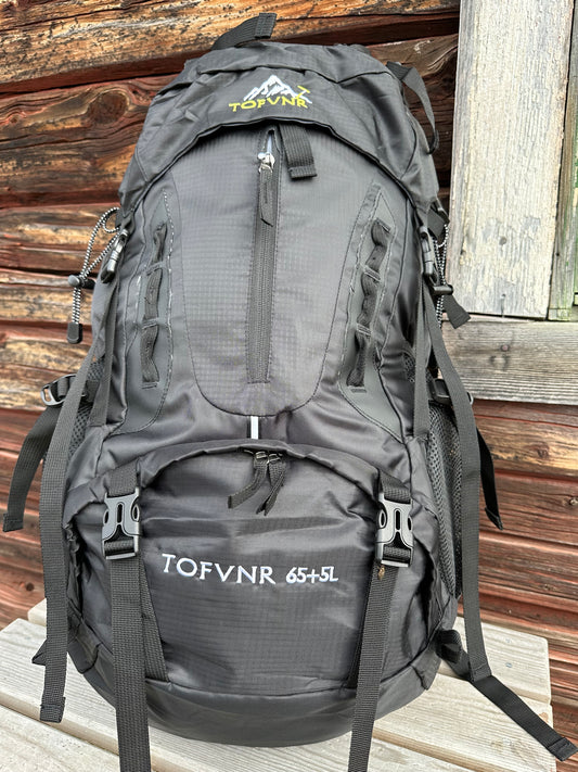 Hiking backpack Backpacker 65 liters BLACK