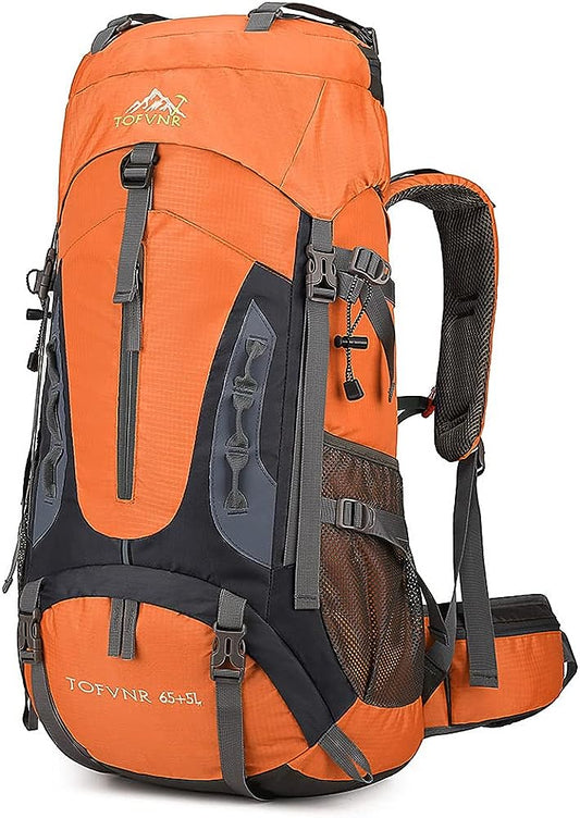 Vandringsryggsäck  Backpacker 65 Liter Orange
